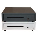 Posiflex CR6310B Printer Driven Cash Drawer, 16.85 in. - 18.11 in., Black