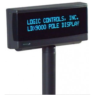 Bematech LDX9000UP-GY Customer Display, USB Interface, 9.5mm, Grey, 2x20