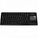 TG3 KBA-TG82-LTUUS Keyboard, With Touch Pad,  USB Interface, Black 