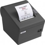 Epson TM-T20II-WIFI Thermal Printer, T20II, WiFi Interface, A/C, PS included, Black, Cable & Wallmount Bracket Included