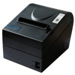 SNBC (Biyang), BTPR880NP-SG Thermal POS Printer, Serial/USB Interface, A/C, Grey, Cable Included