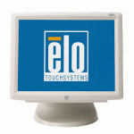 ELO E785333, 1529L, Series 3000, 15 in. LCD,  AccuTouch, Serial/USB, Tall Stand, Beige